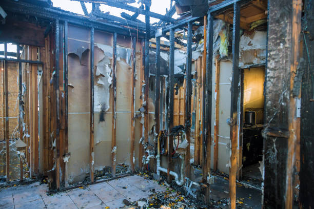 Professional Soot Cleanup technician working in Ocean City, FL